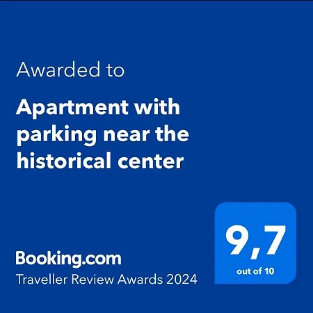 With Parking Near The Historical Center 아파트 *